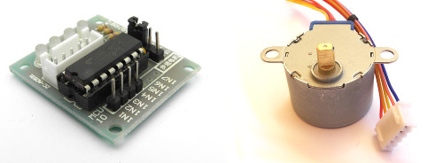 stepper motor and driver
