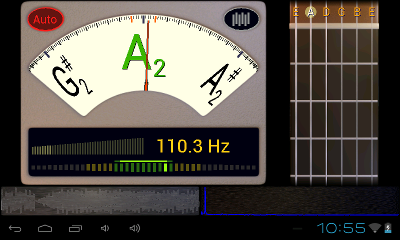 guitar tuner screenshot