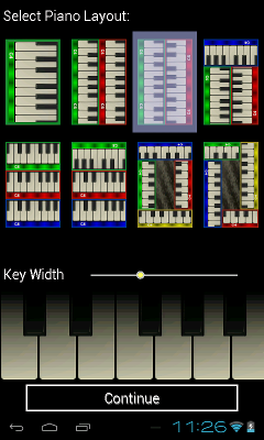 multi piano app screenshot