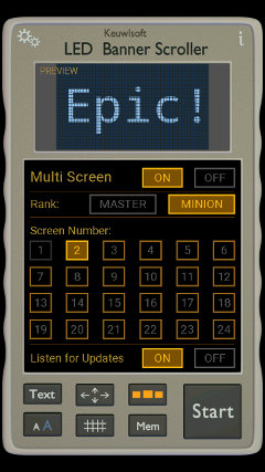 Multiscreen minion screenshot