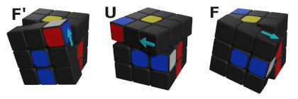 F prime U F  move sequence